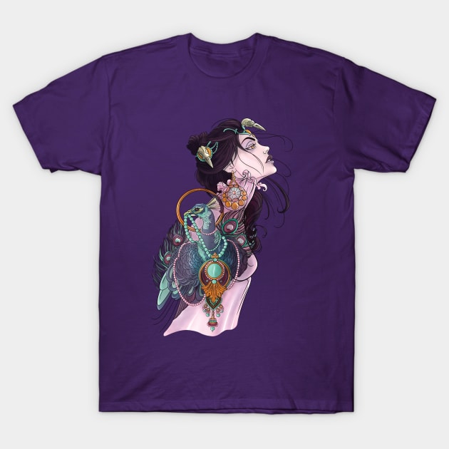 Gypsy Peacock T-Shirt by Carys Street Wear